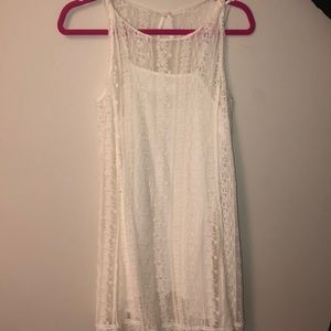 Ivory lace dress
